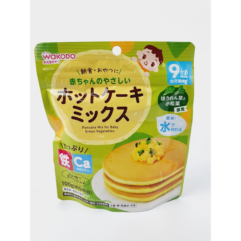 Bột Làm Bánh Pancake Wakodo Nhật Bản 100gr