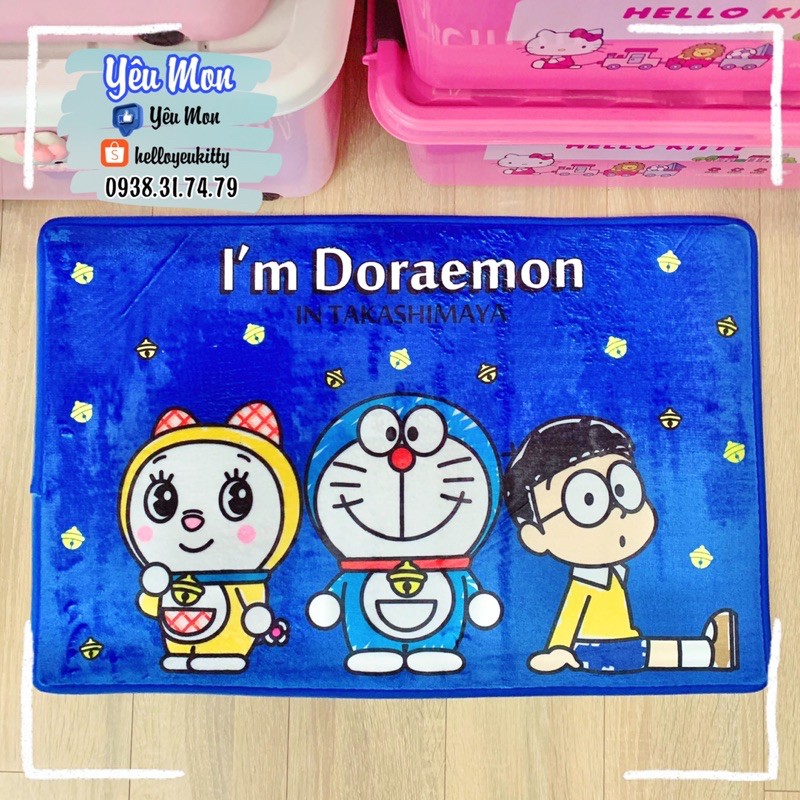 THẢM DORAEMON HELLO KITTY 40*60CM