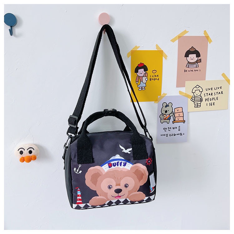 Túi đeo chéo túi xách thời trang mini dạng trống cho bé gái bé trai phong cách Hàn Quốc JIMADO T2.022.HO