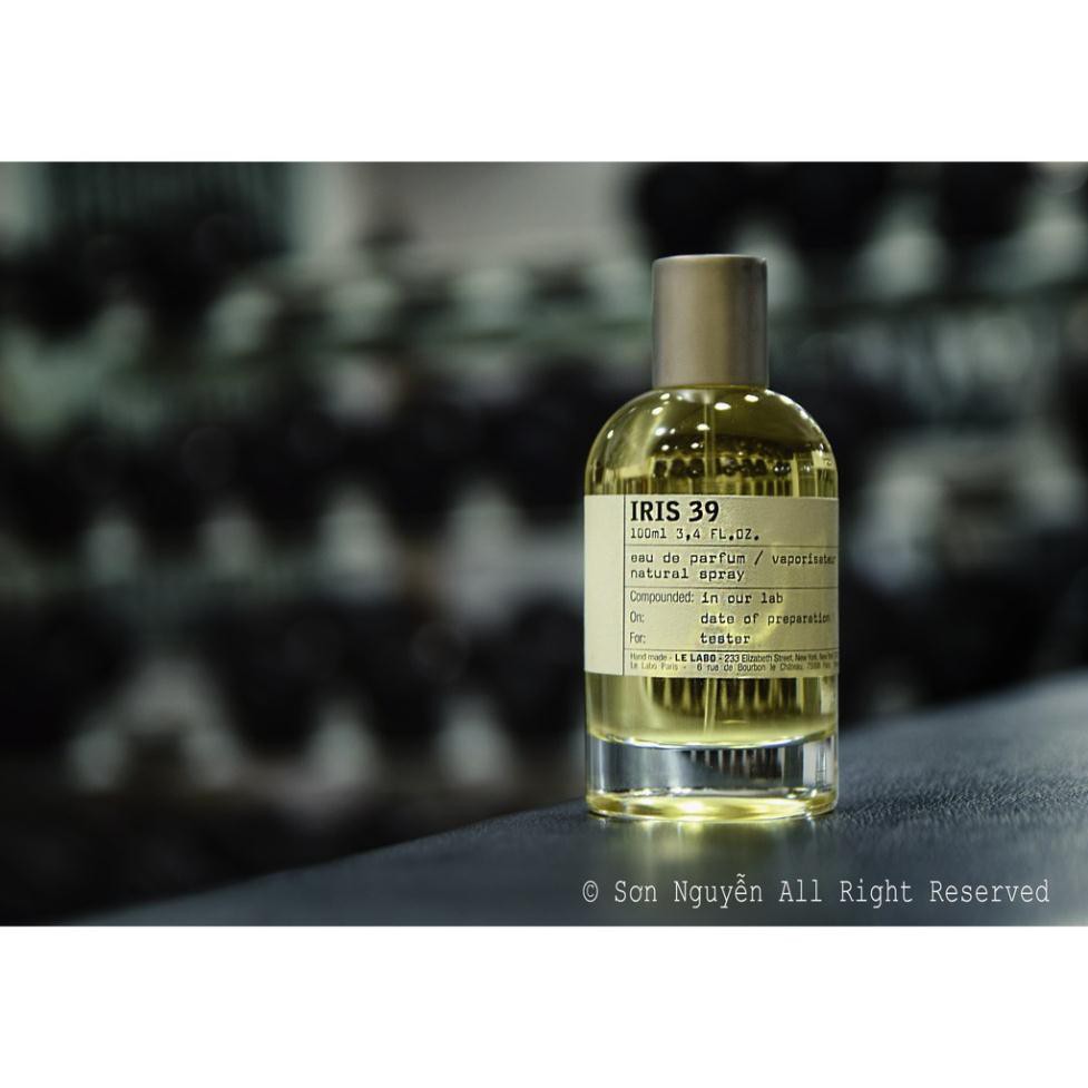 Nước hoa dùng thử Le Labo Iris 39 Test 5ml/10ml/20ml | Thế Giới Skin Care