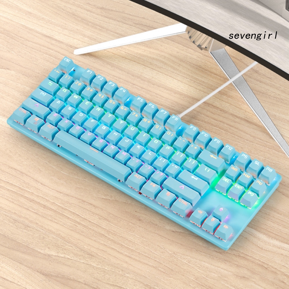 Bàn Phím Cơ Gaming Sev-K70 Có Đèn Led Nhiều Màu