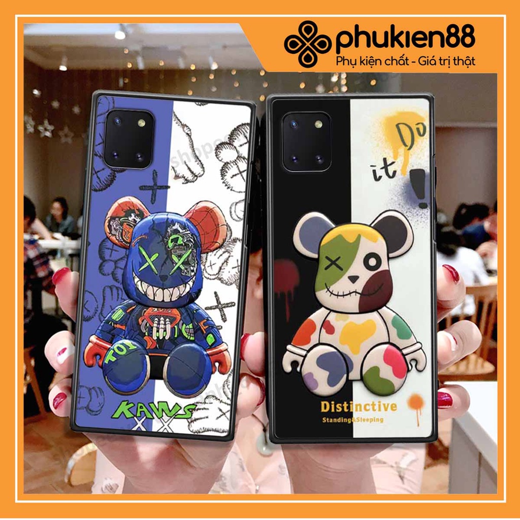 Ốp lưng Samsung Note 10 Lite hình kaws, bear brick, venom thời trang siêu ngầu