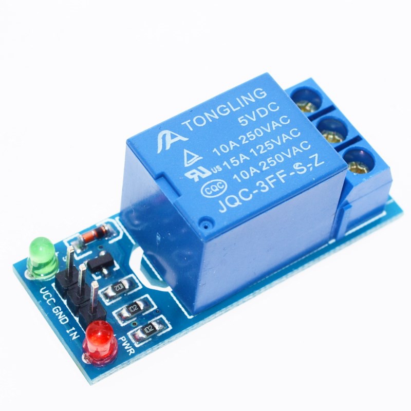 Module  1 relay 5V tích cực mức cao và thấp