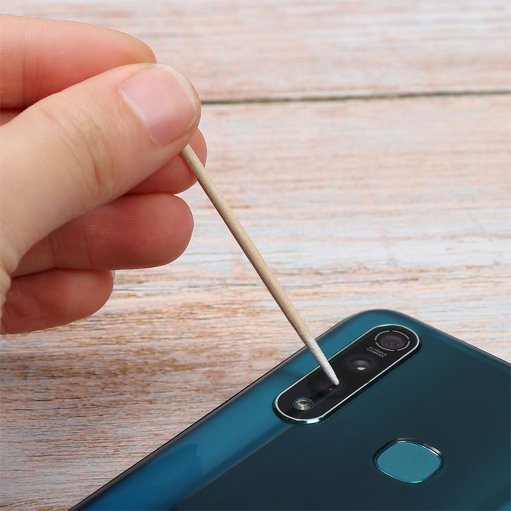 [Hàng mới về] Set 100/300 tăm bông siêu nhỏ dùng một lần chuyên dụng cho tẩy trang