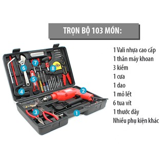 Bộ khoan DIY 103 món