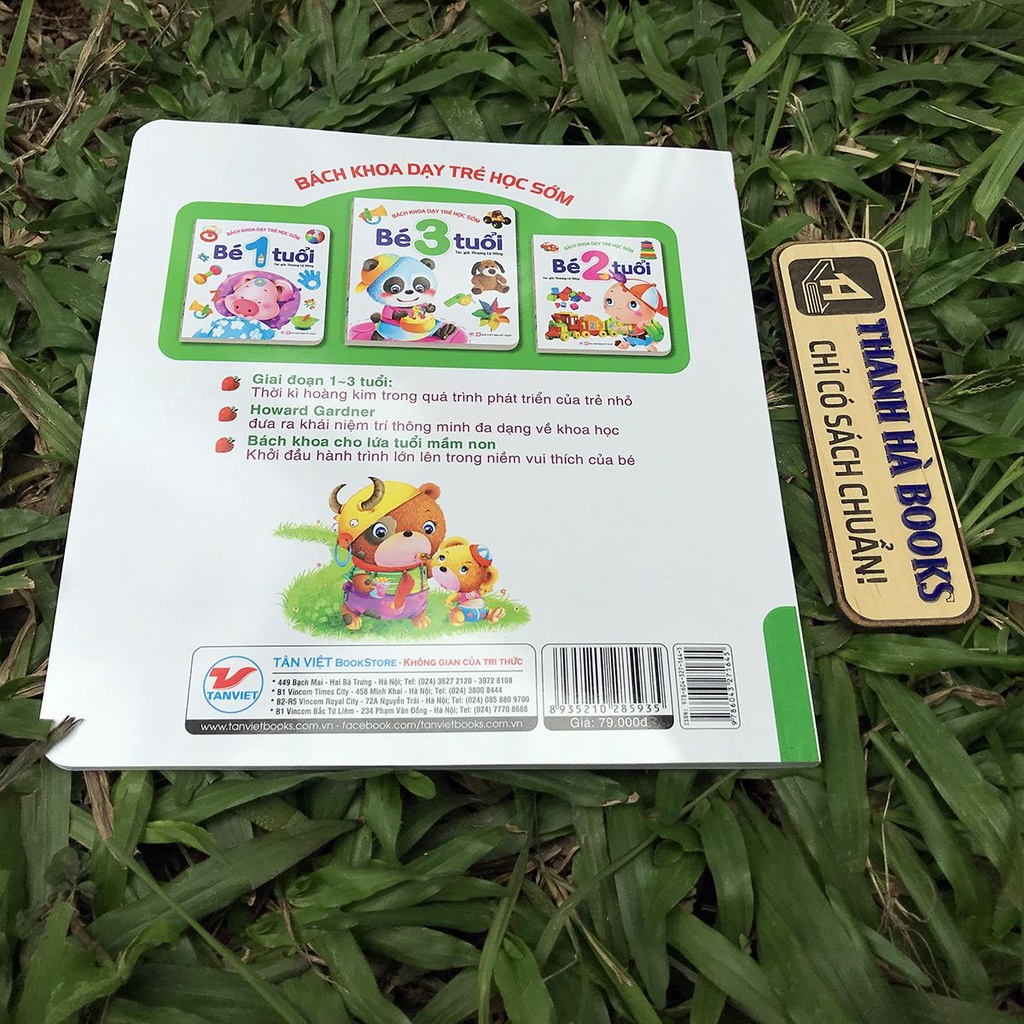 Sách - Bách Khoa Dạy Trẻ Học Sớm - Bé 3 Tuổi