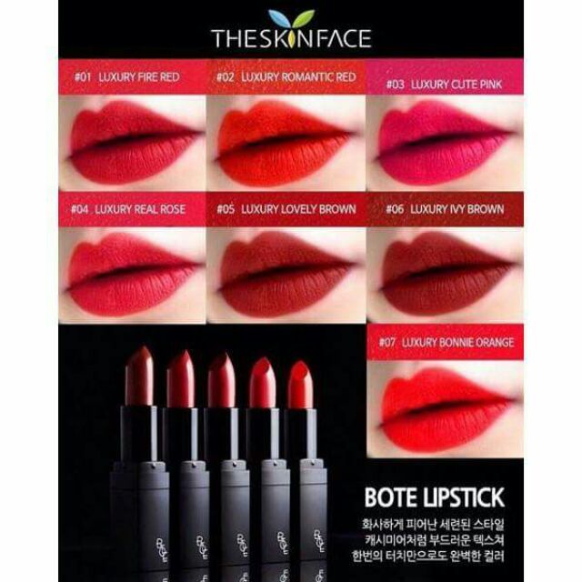 Son The Skin Face Luxury Bote Lipstick