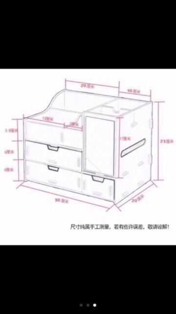 Kệ mỹ phẩm mini