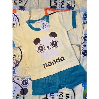 bộ cộc tay thun lạnh minky phối