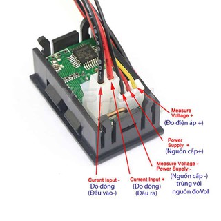 Đồng Hồ Đo Dòng Áp DC 10A - DE5Q