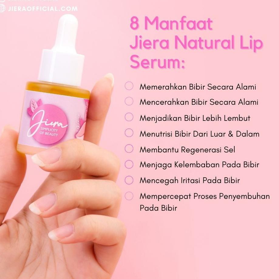 (Hàng Mới Về) Serum Dưỡng Ẩm Làm Sáng Môi Jieraoffici 20ml