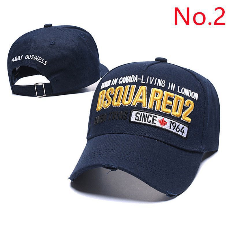 46 style Dsquared2 cap men and women Baseball elastic adjustable outdoor sports hat 6ioQ