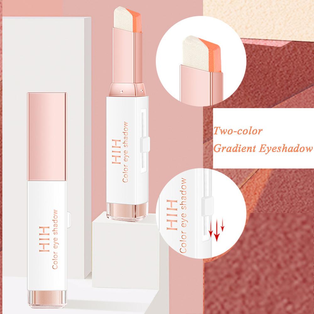 Phấn Mắt Dạng Thỏi Hai Màu Sắc Long Lanh Chống Nước Chống Mồ Hôi