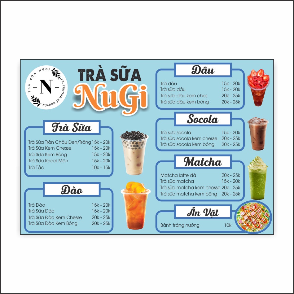 IN MENU _ GIẤY DECAL_MENU CẦM TAY