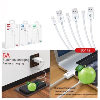 [CHÍNH HÃNG] Cáp Sạc 5A Earldom 1m EC - 145
