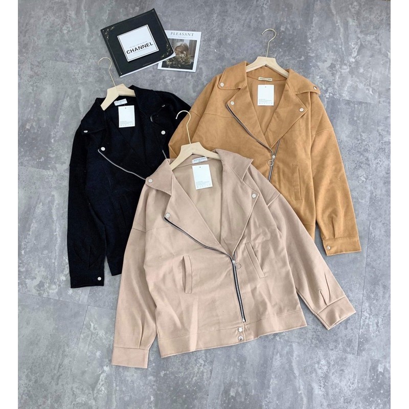 ÁO NHUNG MANGTO CỔ VEST CỰC XINH