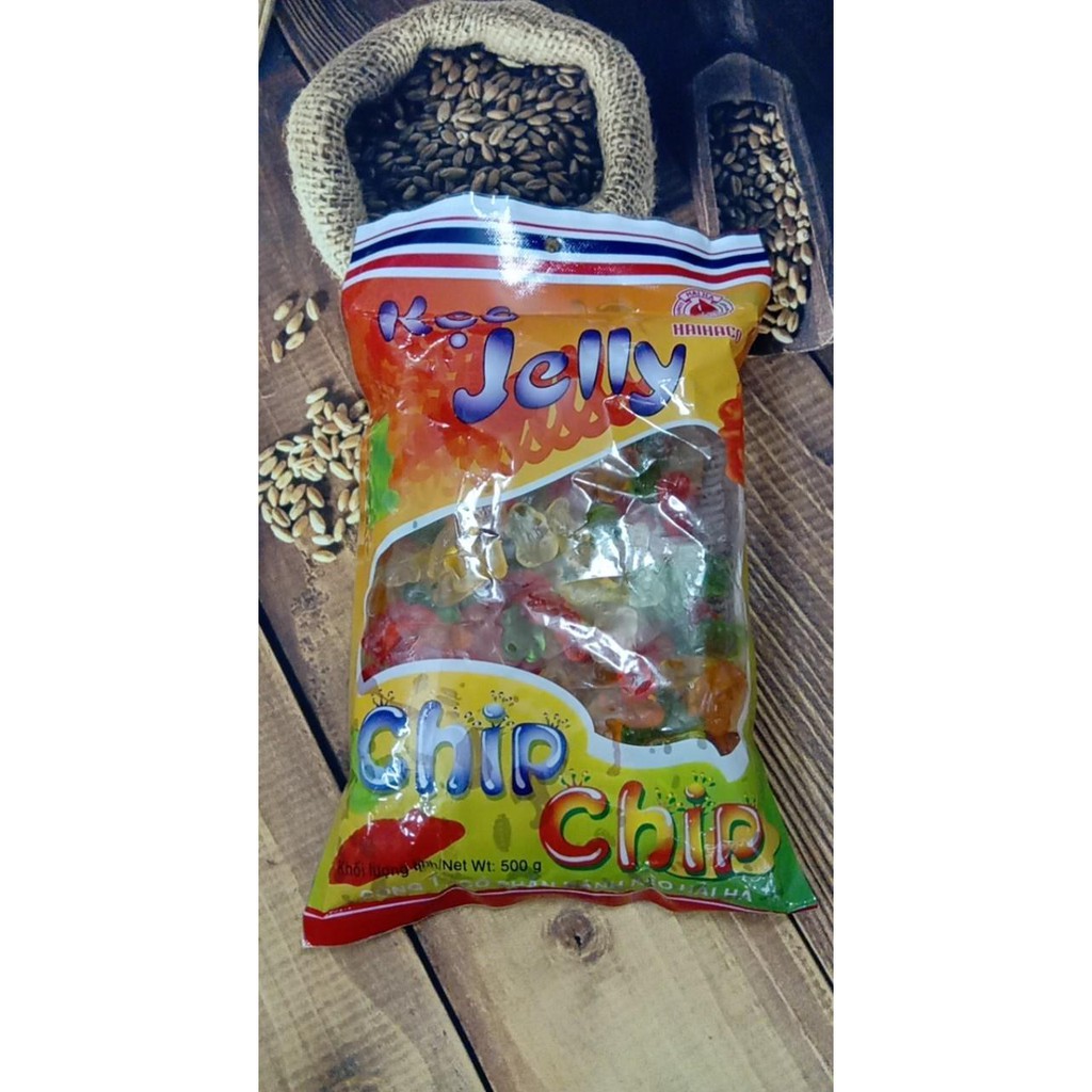 Kẹo dẻo jelly hiệu Chip Chip 500g