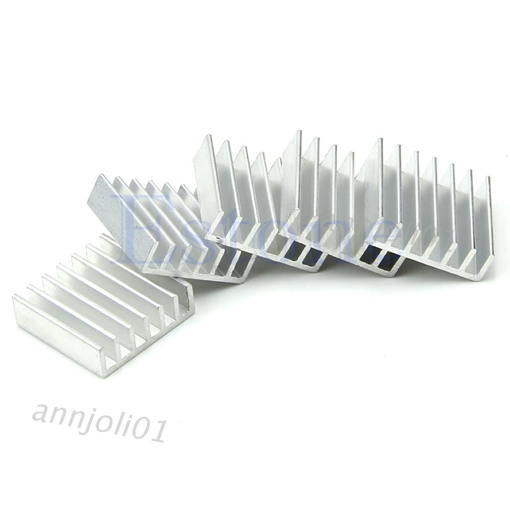 Bộ 5 Linh Kiện Tản Nhiệt 14x14 X 6mm Chất Lượng Cao