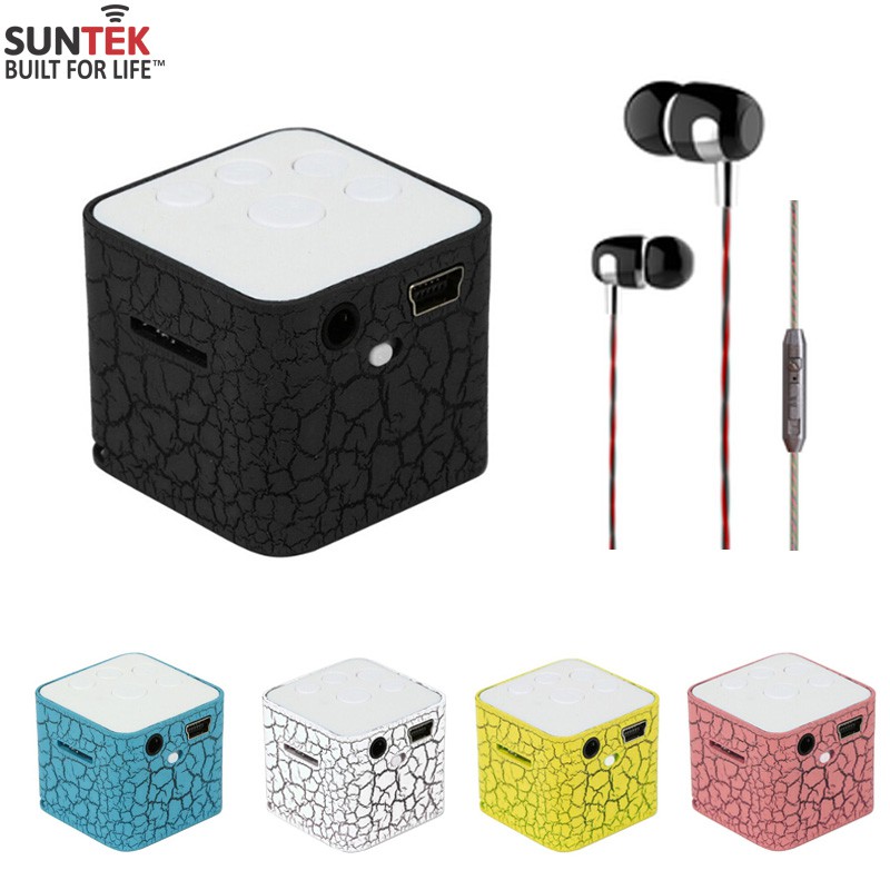 Combo máy nghe nhạc SUNTEK Mp3 + Tai nghe nhét tai cao cấp SUNTEK LYZ Y11