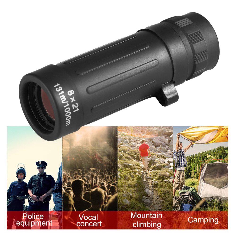 Ống nhòm một mắt nhỏ gọn tiện dụng khi thể thao/cắm trại 8*21