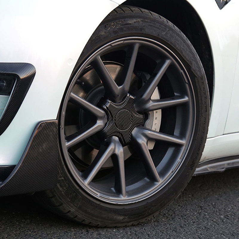 Nắp Đậy Trục Bánh Xe Hơi Tesla- Model 3 Lug Nutcaps Bằng ABS Bền