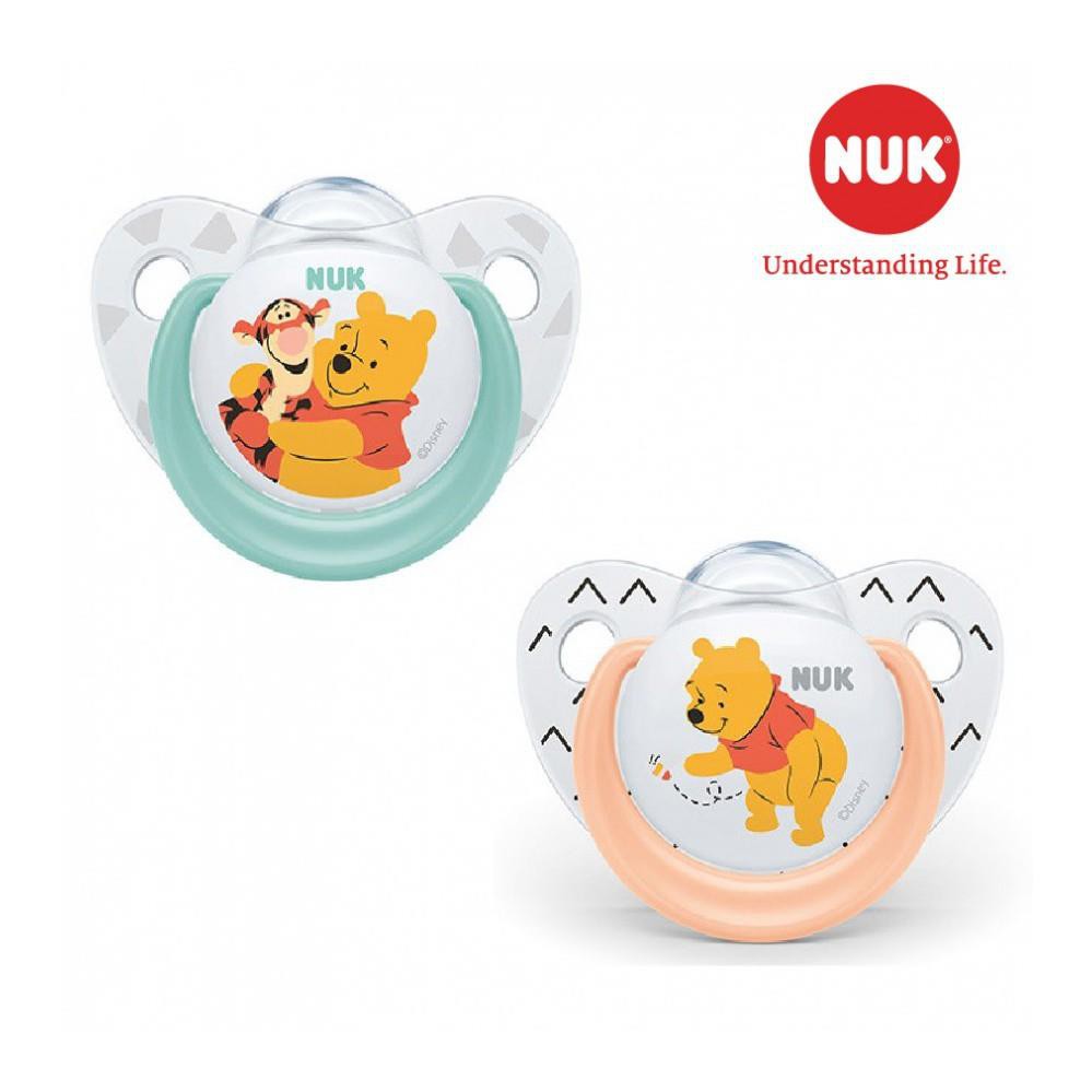 BỘ 2 TI GIẢ NUK SLEEPTIME SILICONE (DISNEY)