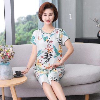 Bộ đũi mặc nhà cho mẹ