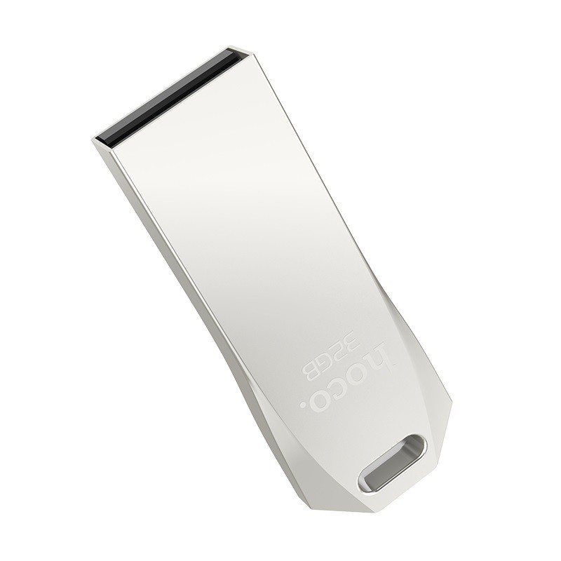 USB 2.0 HOCO UD4 Intelligent 16GB / 32GB / 64GB / 128GB - Vỏ kim loại cực đẹp (Bạc) - Nhất Tín Computer