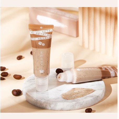 Tẩy Da Chết Tế Bào Chết Môi Heyxi Cafe CoffeeMoisturizing Lip Scrub Dưỡng Ẩm Và Căng Bóng Môi