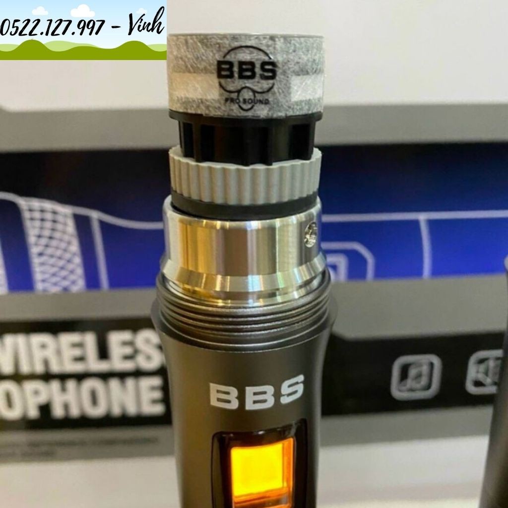 Micro karaoke không dây BBS K868 - Gia Khang Shop