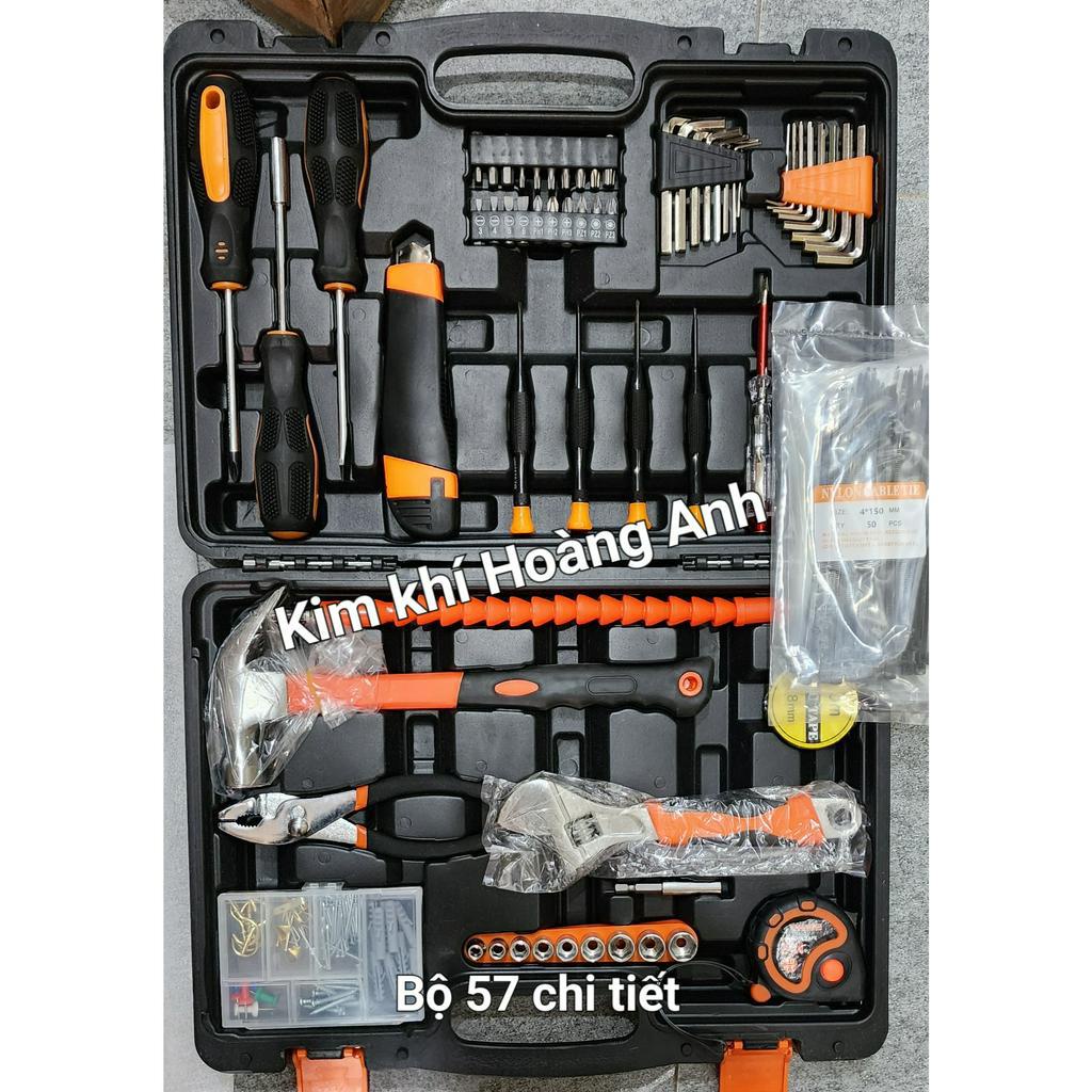 Bộ dụng cụ đồ nghề sửa chữa, hộp dụng cụ sửa chữa đa năng 46, 57, 70 chi tiết