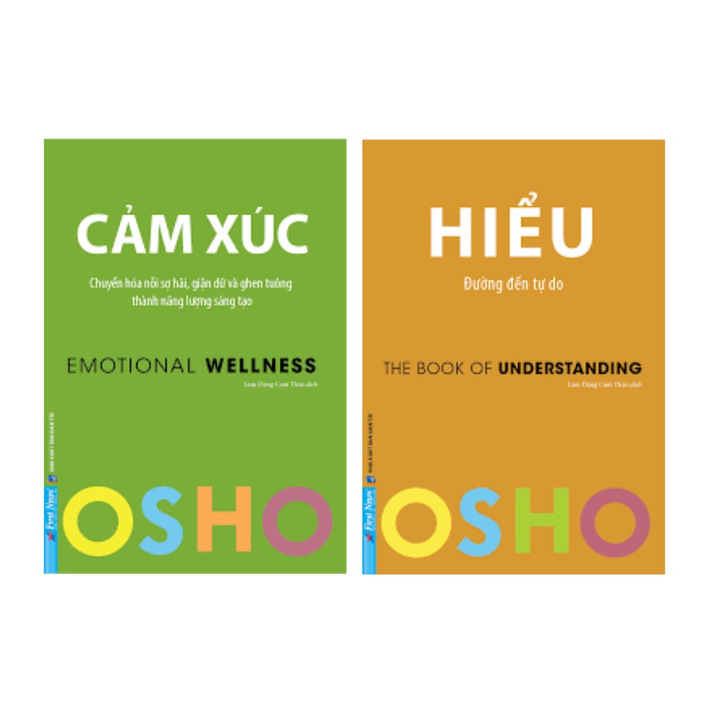 Sách Combo 2 cuốn: Cảm xúc + Hiểu - OSHO fs