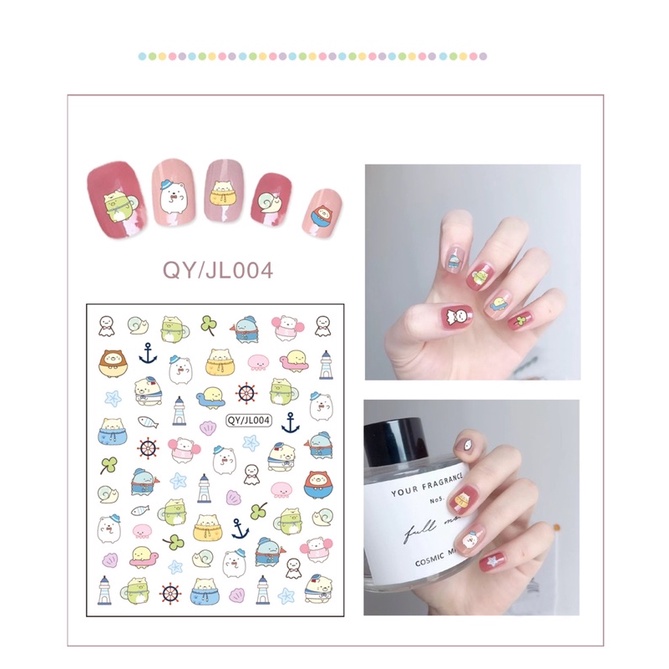 Mẫu Sticker chữ và hình