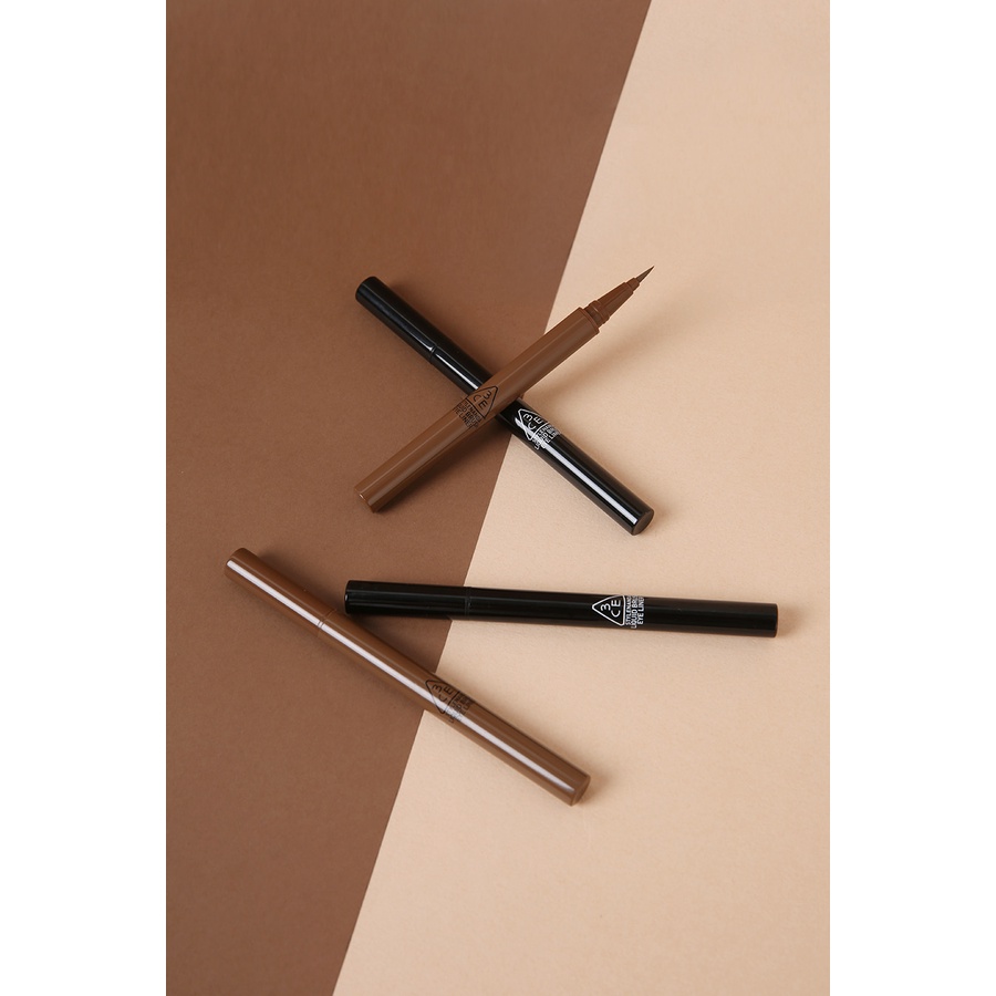 Bút Kẻ Mắt Nước Sắc Nét, Chống Trôi 3CE Liquid Brush Eyeliner 1g