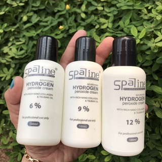 Oxy trợ nhuộm /tẩy tóc Spaline