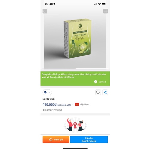GIẢM CÂN DETOX BƯỞI BODY SLIM
