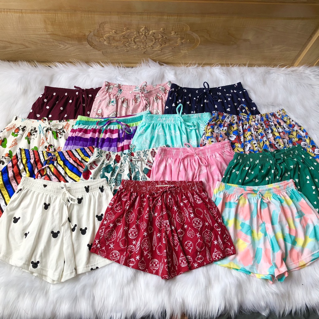 (SIze từ 40-85kg) *** Quần short nữ thun cotton mềm mịn,thoải mái đây