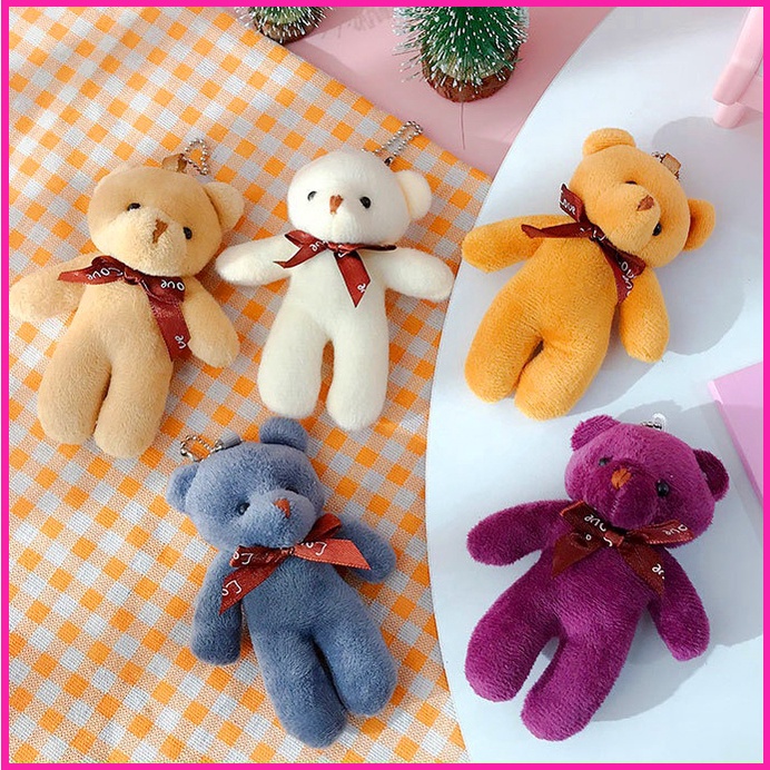 Móc Khóa Gấu Nhồi Bông