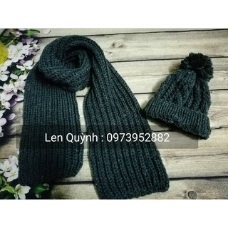 Khăn len mũ len đan tay