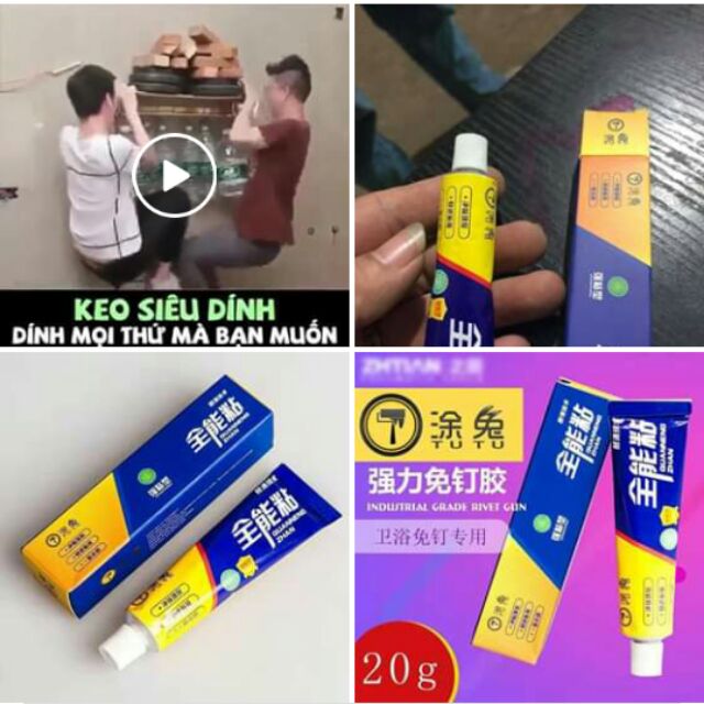 Keo dán thần thánh Blue