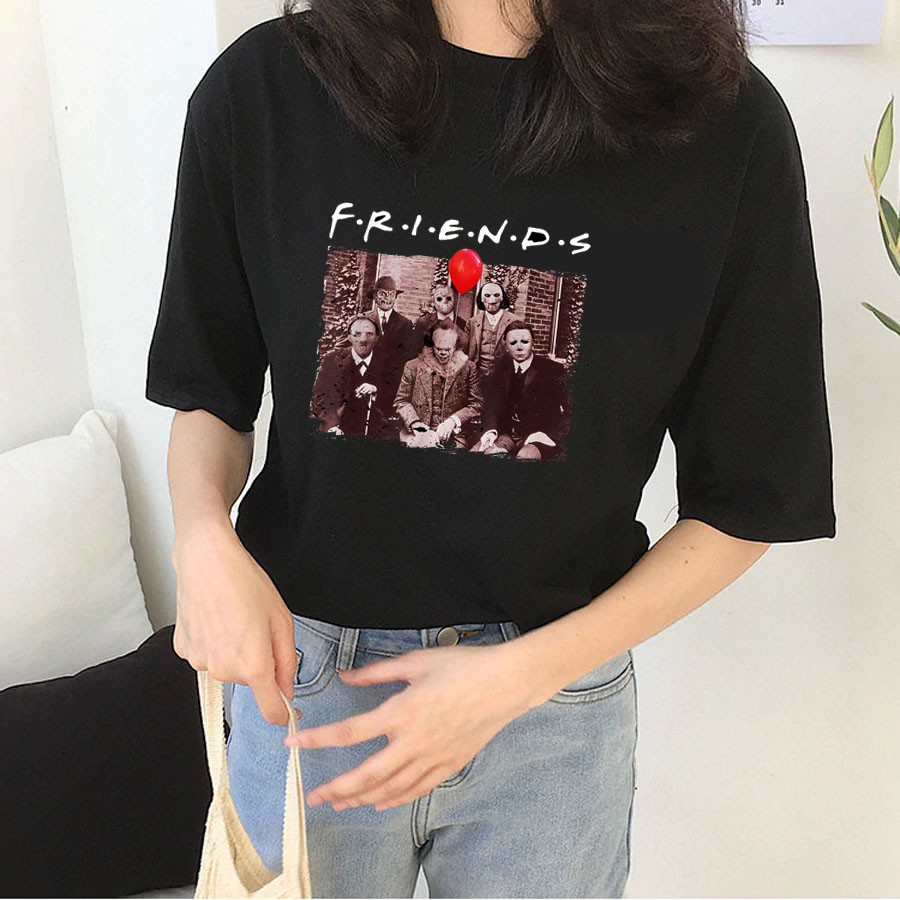Áo thun Tay Lỡ Nam Nữ Friends