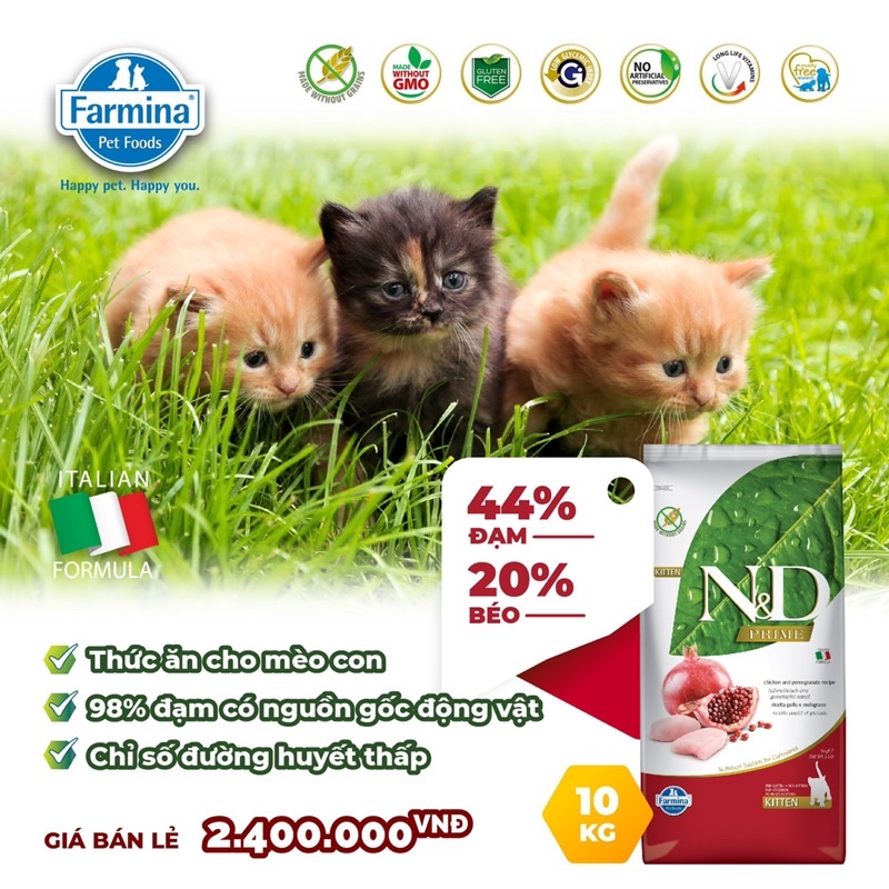 HẠT N&D CAO CẤP CHO MÈO - HẠT MATISSE CAO CẤP CHO MÈO