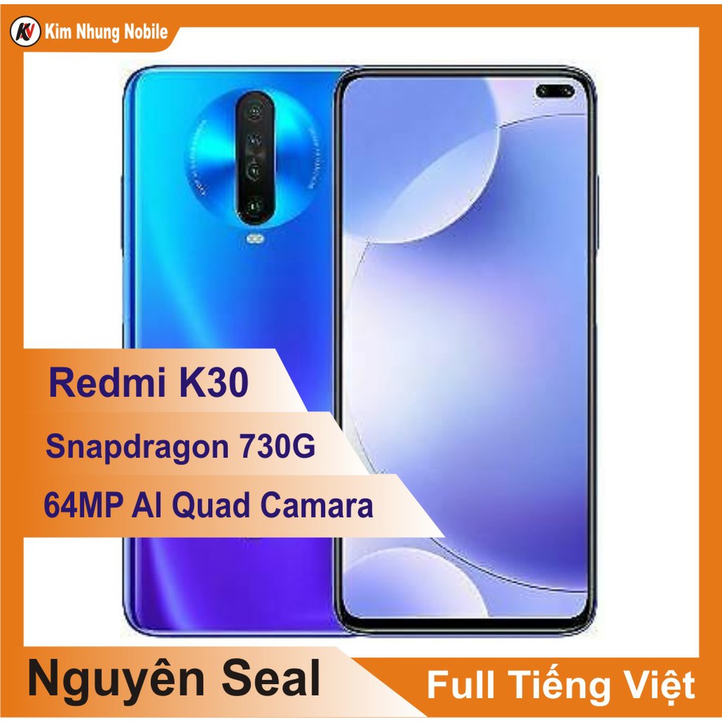 Điện Thoại Xiaomi Redmi K30 128GB Ram 6GB + Ốp Lưng + Cường lực - Hàng Nhập Khẩu | BigBuy360 - bigbuy360.vn