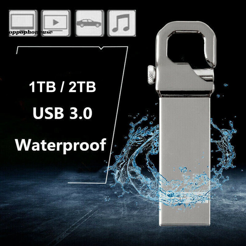 【OPHE】Portable 1T 2T USB 3.0 Flash Drive Memory Stick Storage U Disk for PC