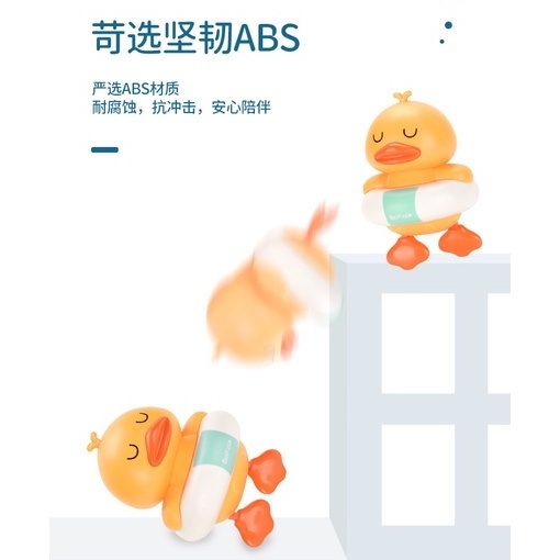 Đồ chơi nhà tắm vịt, gấu bơi lội (vặn cót)