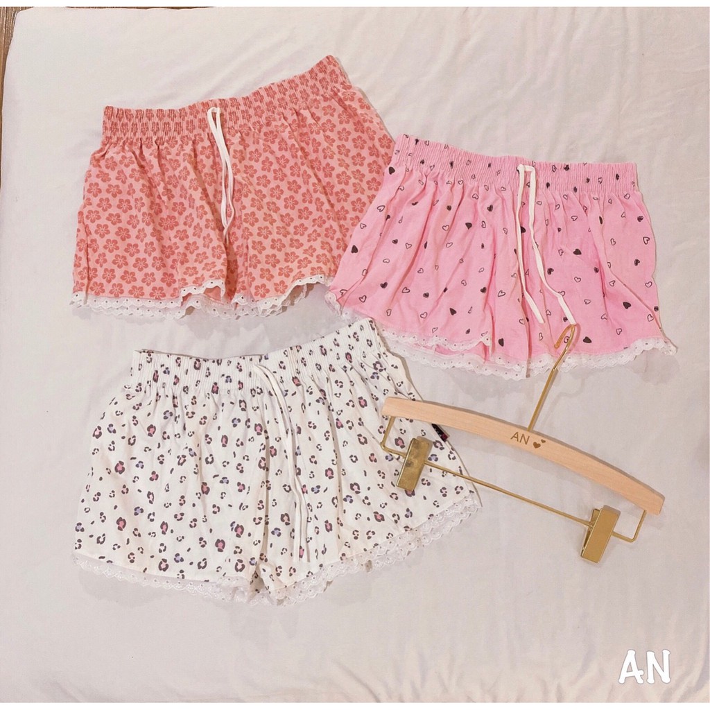 Quần ngủ thái cotton cute