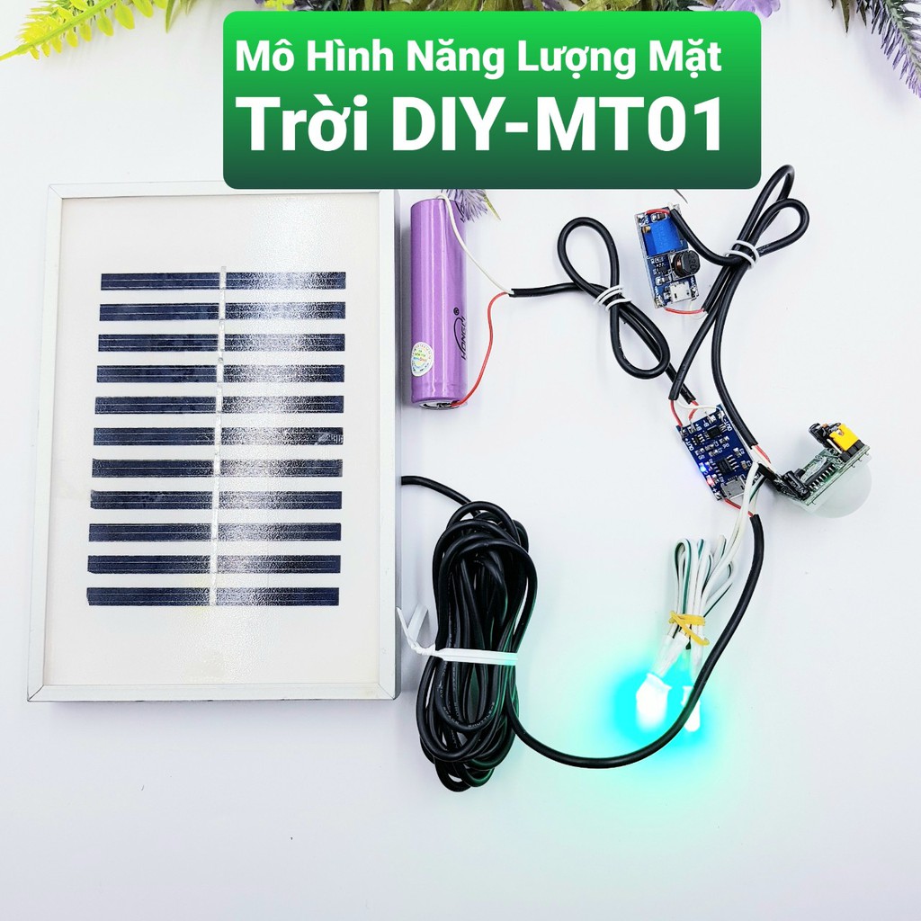 [Góc Sáng Tạo] Mô Hình Năng Lượng Mặt Trời MT-DIY❤️Pin Mặt Trời❤️Năng Lượng Thông Minh