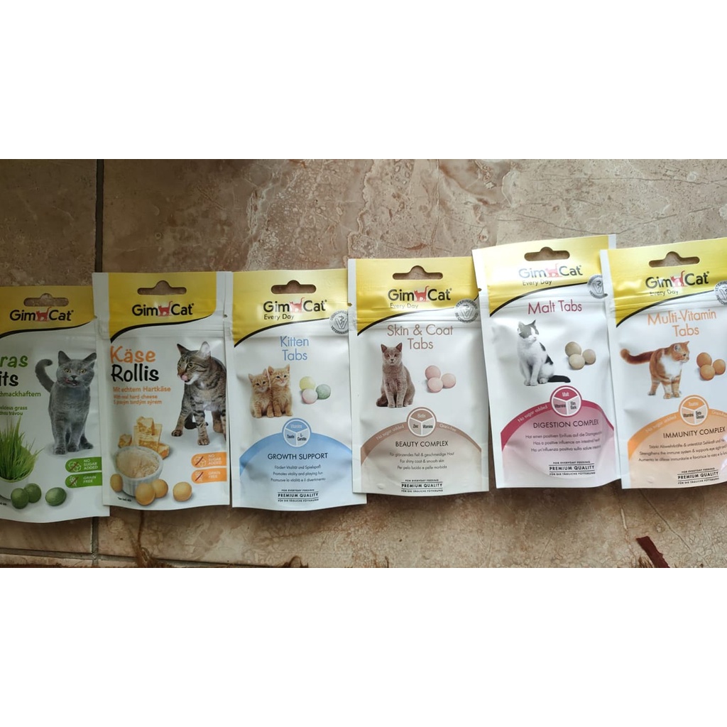 Viên vitamin và tăng miễn dịch cho mèo Gimcat Multi-Vitamin Tabs 40g