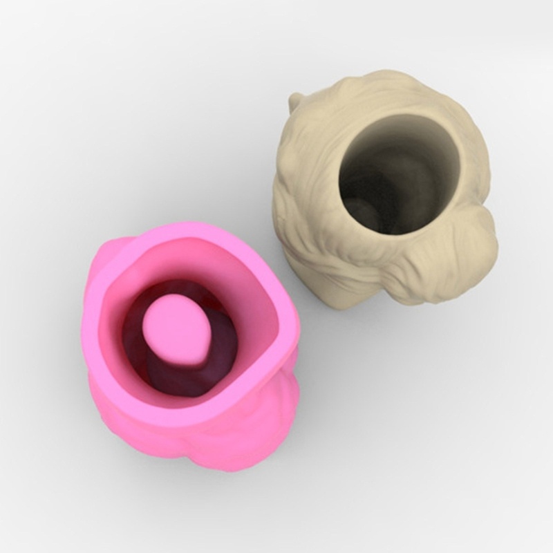 Khuôn Silicone Làm Chậu Hoa / Nến Tiện Dụng