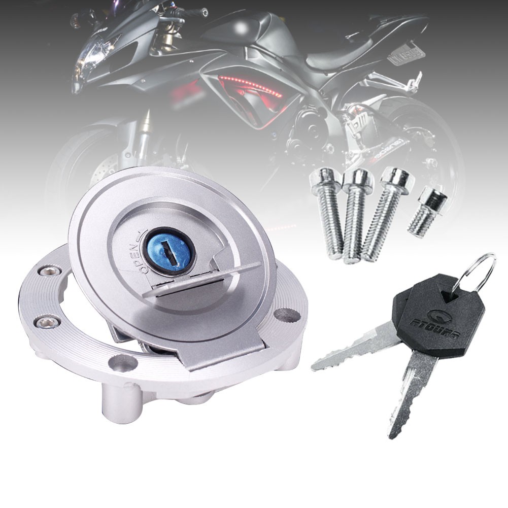 Nắp Bình Nhiên Liệu Kèm Chìa Khóa Cho Xe Yamaha Yzf R1 R6 Yzf 600 750 Xjr 1200